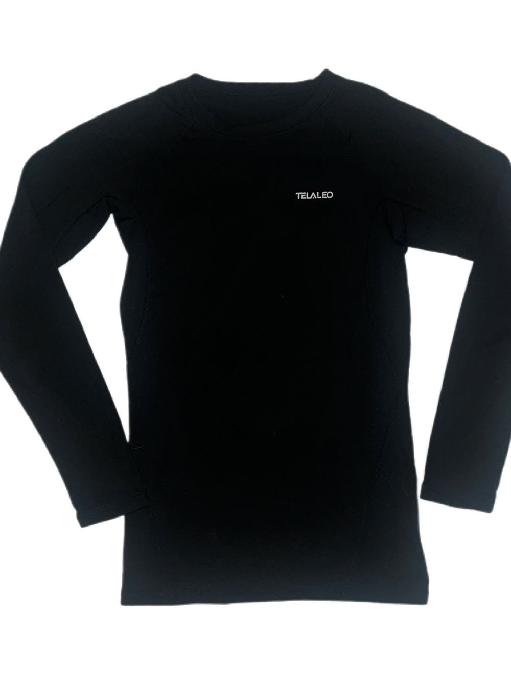 Kids' compression Black Long-Sleeve top